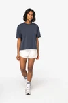 Ausgewaschenes umweltfreundliches Oversize-T-Shirt für Damen