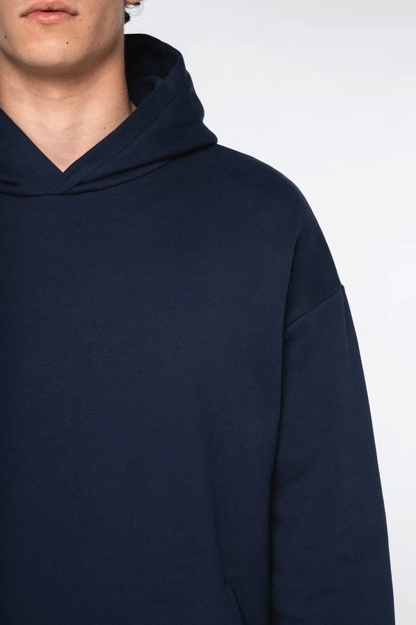 Umweltfreundliches Oversize Unisex-Kapuzensweatshirt
