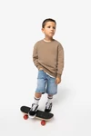 Umweltfreundliches Oversize Sweatshirt mit Rundhalsausschnitt für Kinder
