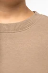 Umweltfreundliches Oversize Sweatshirt mit Rundhalsausschnitt für Kinder