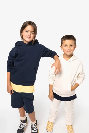 Umweltfreundliches Oversize Kapuzensweatshirt für Kinder