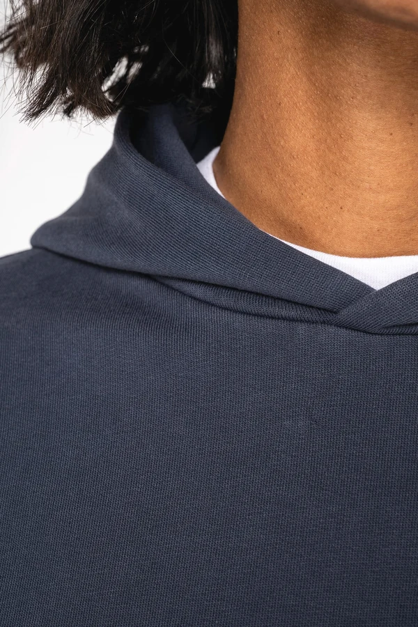 Ausgewaschenes umweltfreundliches Oversize Unisex-Kapuzensweatshirt