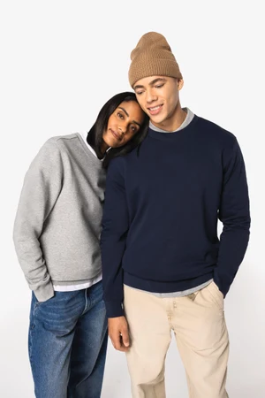 Umweltfreundliches Unisex-Sweatshirt mit Rundhalsausschnitt