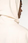Umweltfreundliches Damen-Sweatshirt mit Kapuze, ärmellos und weit aus French Terry