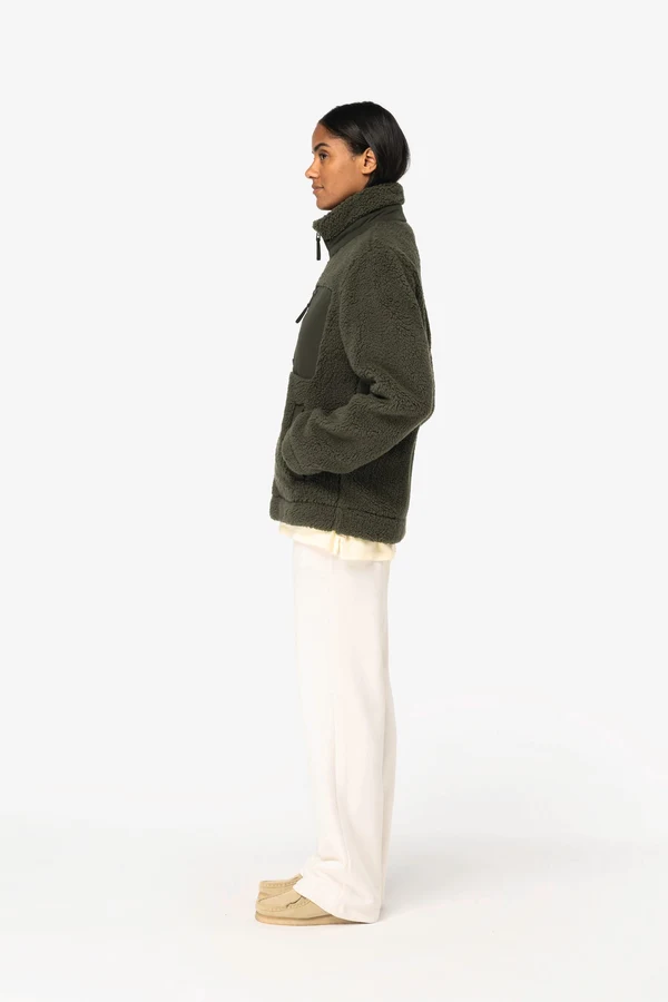 Umweltfreundliches Unisex Sherpajacke