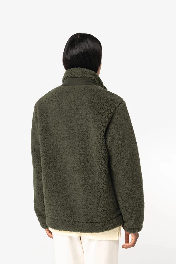 Umweltfreundliches Unisex Sherpajacke