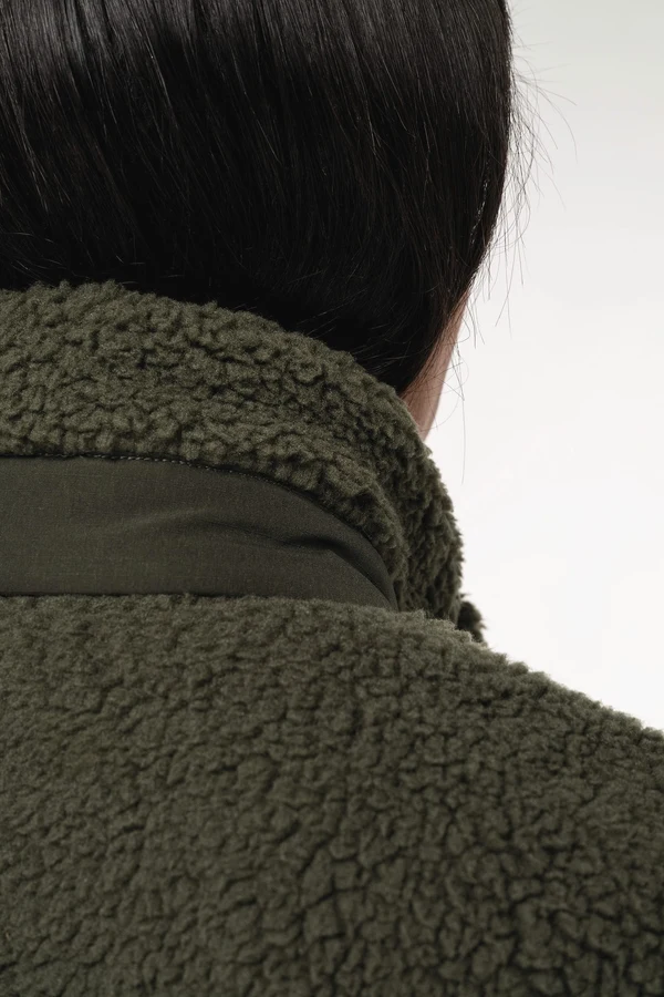 Umweltfreundliches Unisex Sherpajacke