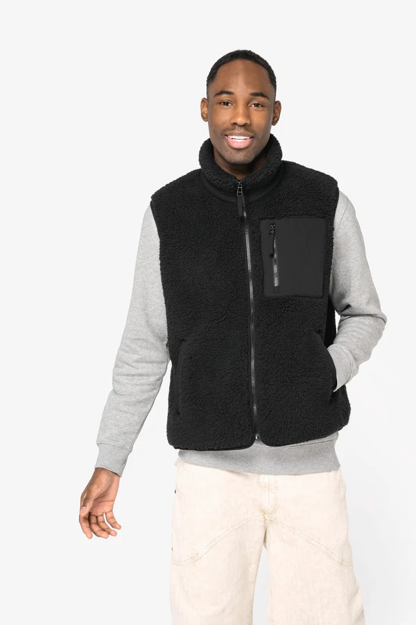 Umweltfreundlicher Unisex Sherpa-Bodywarmer
