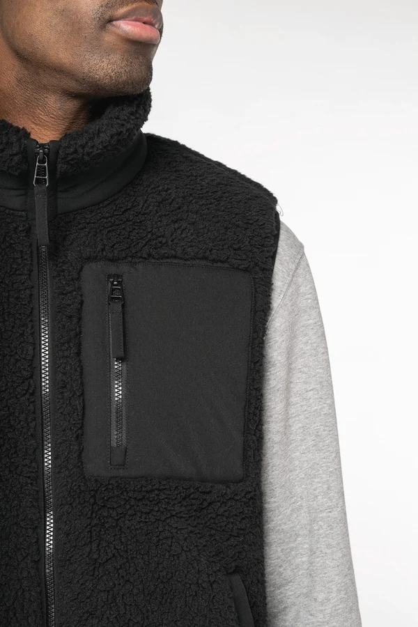 Umweltfreundlicher Unisex Sherpa-Bodywarmer