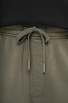 Umweltfreundliche ausgewaschene French Terry Cargo-Shorts für Herren
