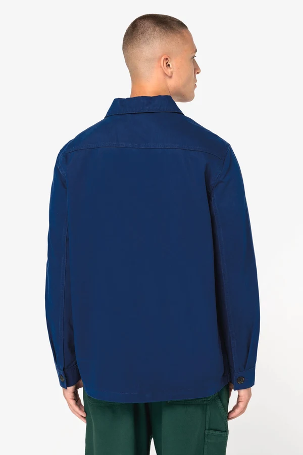 Gewaschene nachhaltige Unisex-Workerjacke