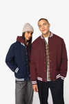 Umweltfreundliche wattierte Unisex-Teddyjacke