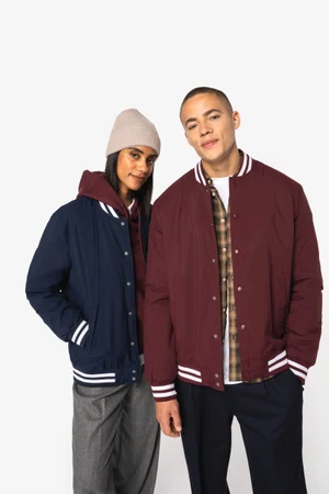 Umweltfreundliche wattierte Unisex-Teddyjacke