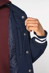 Umweltfreundliche wattierte Unisex-Teddyjacke