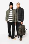Umweltfreundliche Unisex-Steppjacke mit Teddykragen