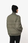 Umweltfreundliche Unisex-Steppjacke mit Teddykragen