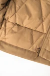 Umweltfreundlicher Gesteppte Unisex-Twill-Bodywarmer mit Teddykragen