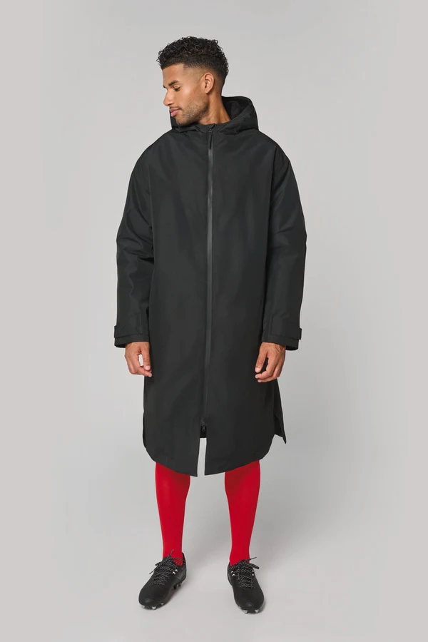 Langer, gefütterter Unisex-Sherpa-Parka