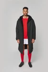 Langer, gefütterter Unisex-Sherpa-Parka