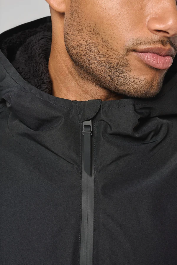 Langer, gefütterter Unisex-Sherpa-Parka