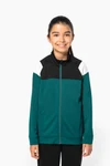 Kinder Trainingsjacke mit Reißverschluss