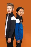 Kinder Trainingsjacke mit Reißverschluss
