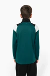Kinder Trainings-Sweatshirt mit 1/4 Reißverschluss