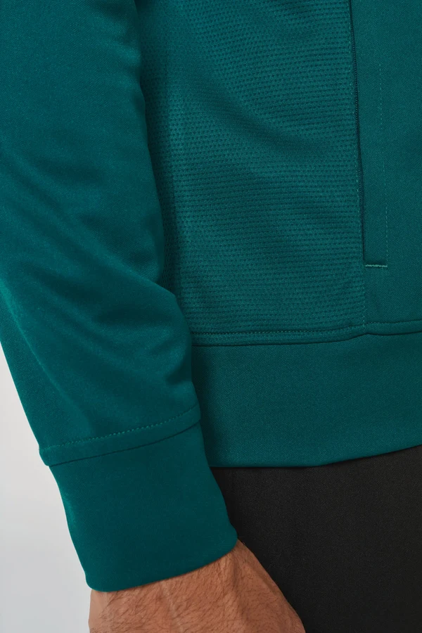 Unisex-Trainingsjacke mit Reißverschluss
