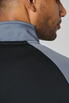 Unisex Trainings-Sweatshirt mit 1/4 Reißverschluss
