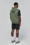 Unisex-Kapuzenpullover ohne Ärmel