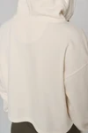 Damen Cropped-Sweatshirt mit Kapuze