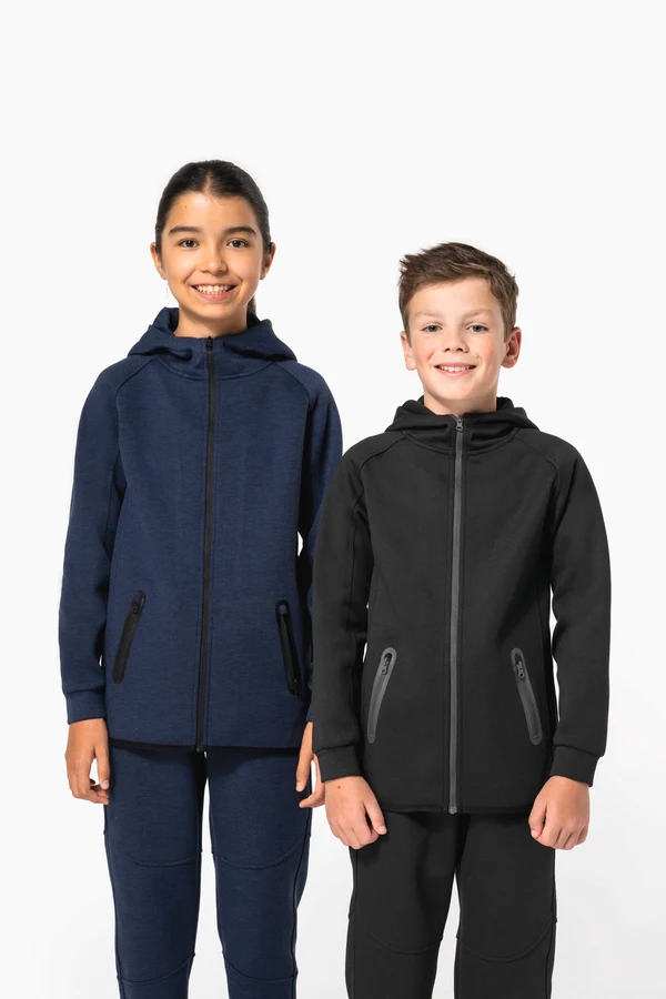 Kinder Performance-Kapuzenjacke