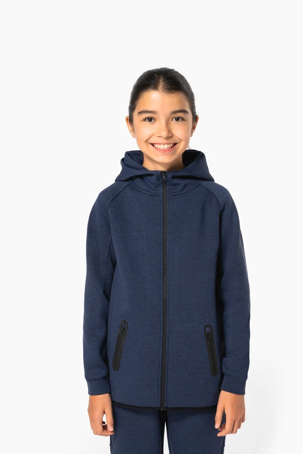Kinder Performance-Kapuzenjacke