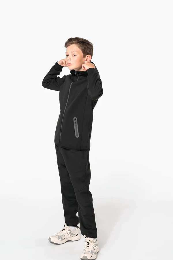 Kinder Performance-Kapuzenjacke
