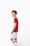 Zweifarbiges umweltfreundliches Sport-T-Shirt für Kinder