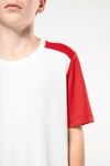 Zweifarbiges umweltfreundliches Sport-T-Shirt für Kinder