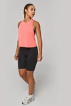 Damen Triblend Crop-Top