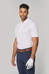 Herren Sport-Poloshirt mit 1/4-Reißverschluss