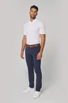 Herren Sport-Poloshirt mit 1/4-Reißverschluss