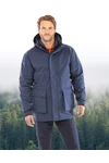 Ripstop-Steppjacke 3-in-1 aus Recyclingmaterial