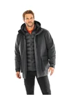Ripstop-Steppjacke 3-in-1 aus Recyclingmaterial