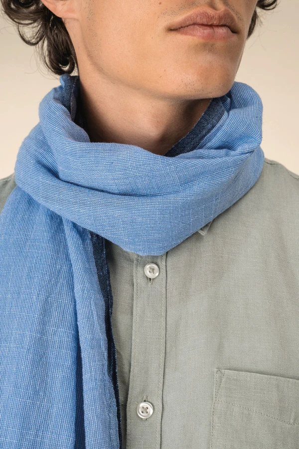 Gestreiftes Unisex-Schal