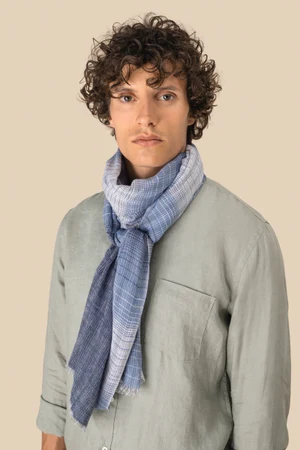 Gestreiftes Unisex-Schal