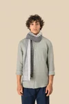Gestreiftes Unisex-Schal