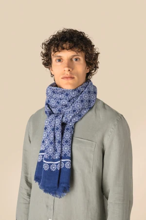 Unisex-Schal mit Blumenmuster
