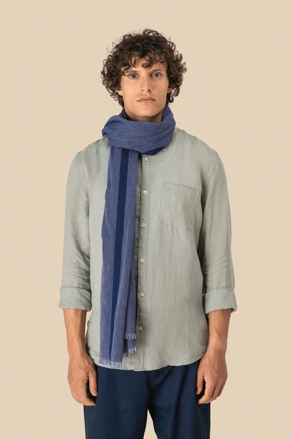 Unisex Chambray-Schal
