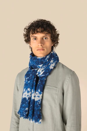 Unisex-Schal mit Blumendruck