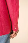 Oversize-Leinenhemd für Damen