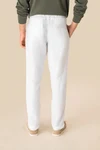 Ausgewaschene Herrenhose aus Leinen