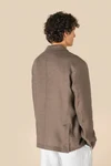 Herren-Blazer aus verwaschenem Leinen